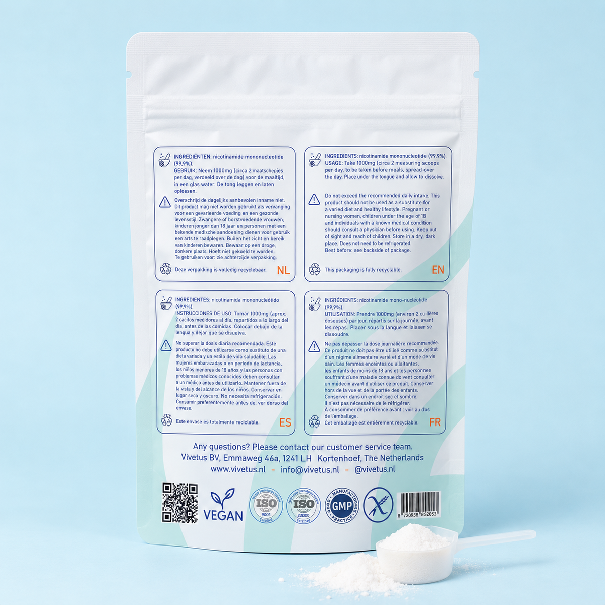 Poudre Vivetus® NMN